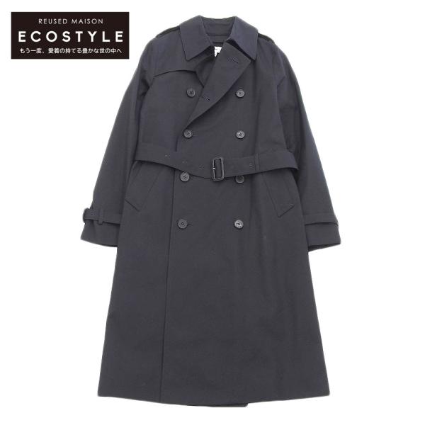 HYKE トレンチコート ネイビー ライナー&保管用カバー付き