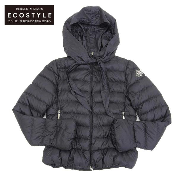 モンクレール　フード付きネイビーグレー ダウンジャケット　ジャンク MONCLER（モンクレール） JARRE フード付き ダウンジャケット