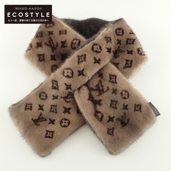 美品 LOUIS VUITTON ルイ・ヴィトン M73398 エシャルプ・モノグラム