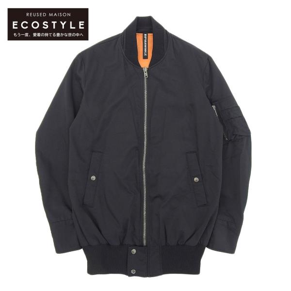 【美品】RIP VAN WINKLE MA1 黒 美品 RIPVANWINKLE リップヴァンウィンクル LONG MA-1 JACKET