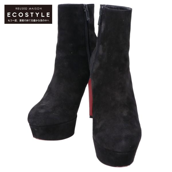 37　Christian Louboutin　ルブタン　黒　スエード　袋1つ Christian Louboutinのフリマアイテム一覧 37 Christian Louboutin