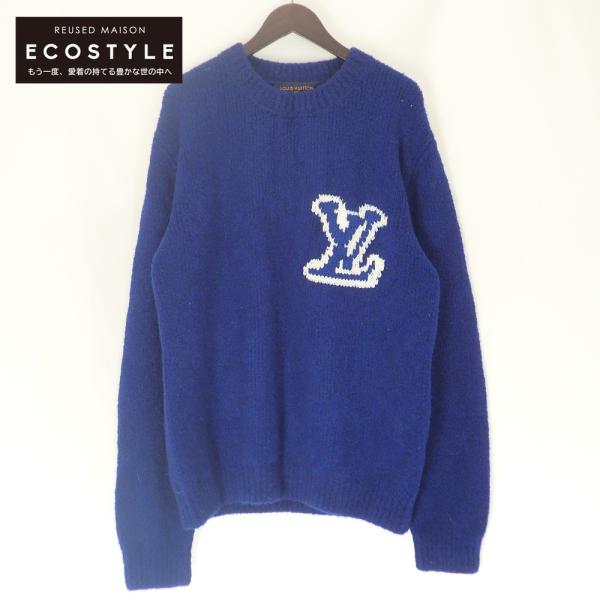 a*♡様 未使用☆正規品　VUITTON ヴィトン　ロゴ ウールニットドレス　ワ wine-king_7777100000115430