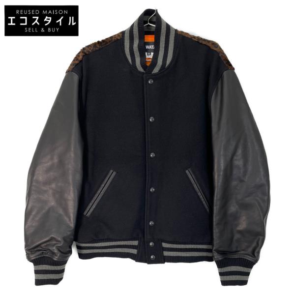 ジュンヤワタナベコムデギャルソン ブラック レオパード切り替え