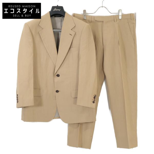 Brioni（ブリオーニ） RAQM2S リネン×ウール ベージュ スーツ ベージュ