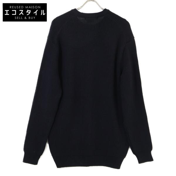 COMMEdesGARCONS COMMEdesGARCONS コムデギャルソンコムデギャルソン（コムコム）  【美品/24年製】RN-N518 クルーネック ニットセーター S 美品/24年製 COMMEdesGARCONS コムデギャルソンコムデギャルソン RN