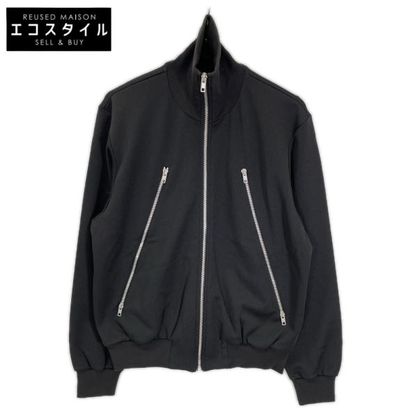 Maison margiela メゾンマルジェラ 20年製 S50HG0033 ブラック 八の字 ジャージ トラックジャケット ブラック 50 ジャケット ポリエステル メンズ 中古