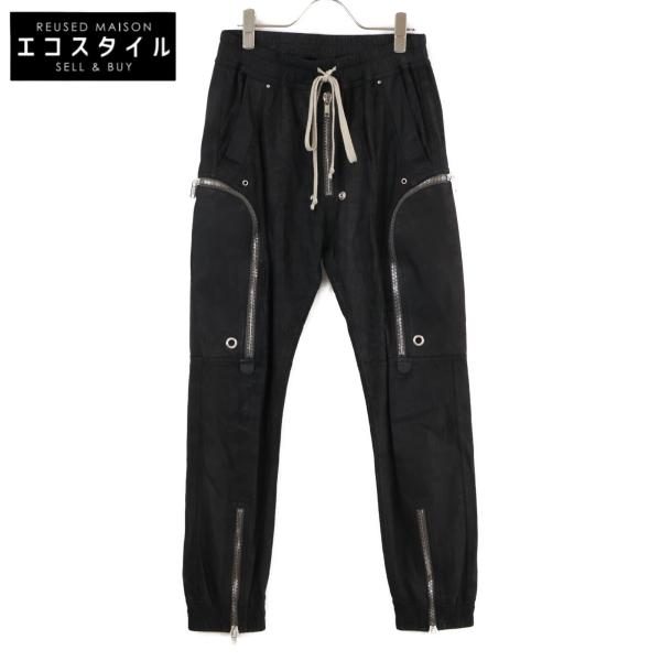 R ick Owens黒 合成皮革 カーゴパンツL Rick Owens パンツ - NUBIAN