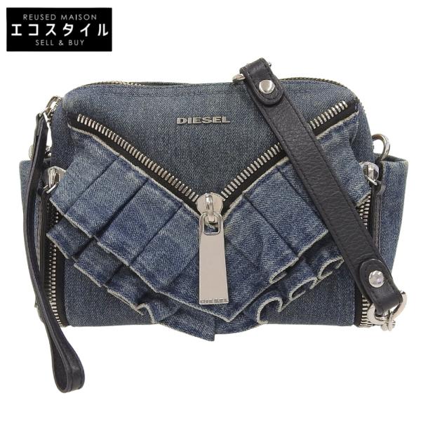DIESEL（ディーゼル） フリル チェーンショルダーバッグ レディース