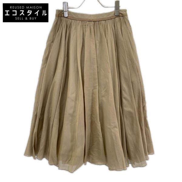 FOXEY（フォクシー） 美品/ 40950 ベージュ Skirt Sheer Circular