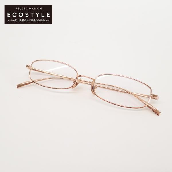 KANEKO OPTICAL 金子眼鏡 FACIAL INDEX K18PG FG-001 無垢 メガネ