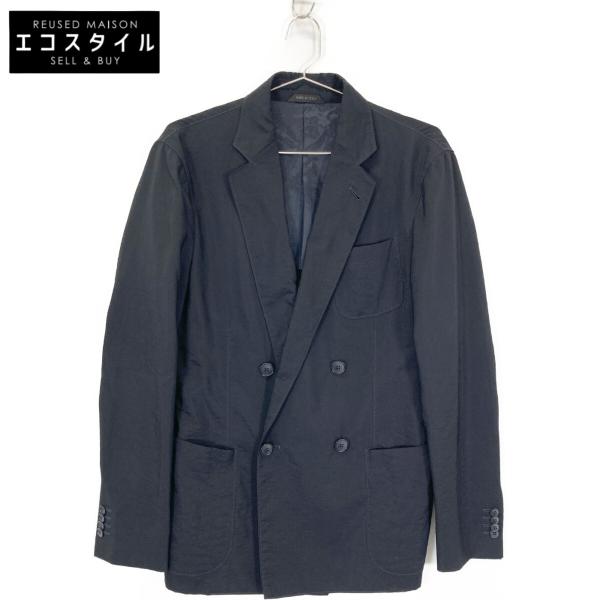美品✨ジョルジオアルマーニ 42 LL ウールシルク ダブル セットアップ GIORGIO ARMANI ジョルジオアルマーニ / ウール100% 2Bシングル