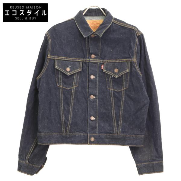 リーバイス インディゴ 557XX 復刻 BIGE USA製 ボタン裏555 バレンシア工場 3rd デニムジャケット 68435-4 40 Levi's（リーバイス） LEVI'S インディゴ 557XX 復刻 BIGE USA製