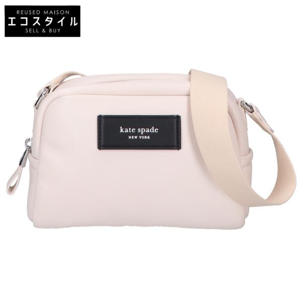 kate spade NEW YORK 美品/ ケイトスペード パフド スモール クロス  