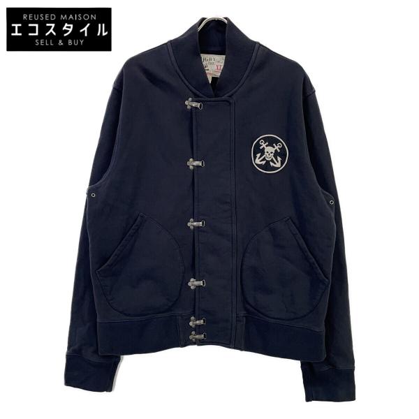 【美品】RALPH LAUREN RUGBY ジャケット　S Ralph Lauren Rugby ラルフローレンラグビー ネイビー ロゴワッペン