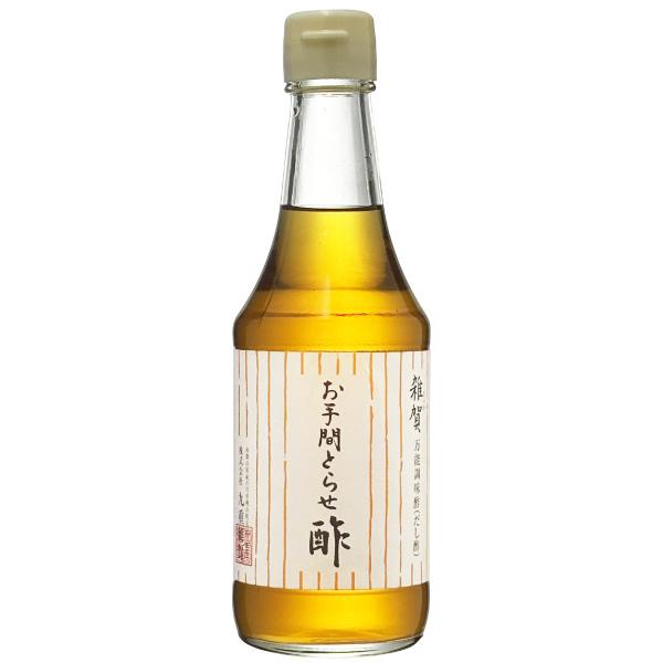 【25・26日はポイント2倍】雑賀　お手間とらせ酢　300ml (調味料)　九重雑賀 だし酢 万能調味酢 酢の物 おてまとらせず