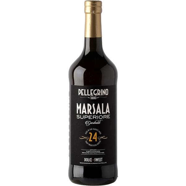 マルサラ・スーペリオーレ　ガリバルディ・ドルチェ/ペッレグリーノ　750ml (甘味果実酒)