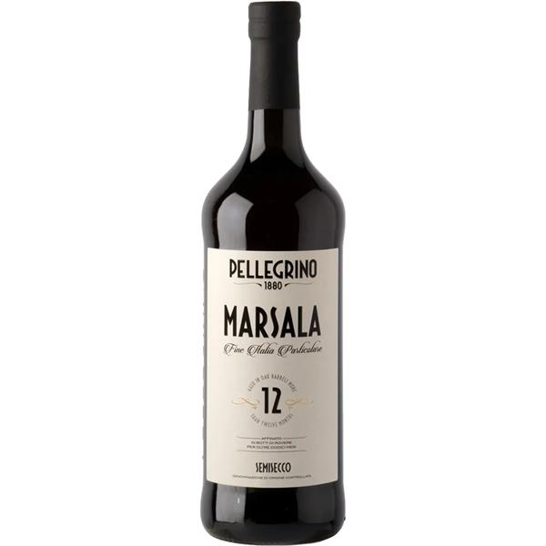 マルサラ・フィーネ グラン・グルメ〈辛口〉/ペッレグリーノ　750ml (甘味果実酒)
