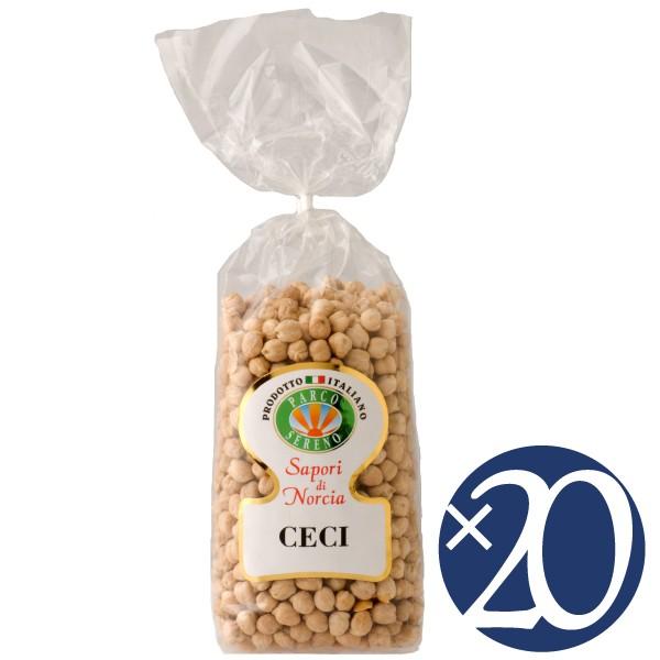 【ポイント2倍(25日まで)】チェーチ（ヒヨコ豆）/カステッルッチョ協同組合　500g×20袋　(豆類)　