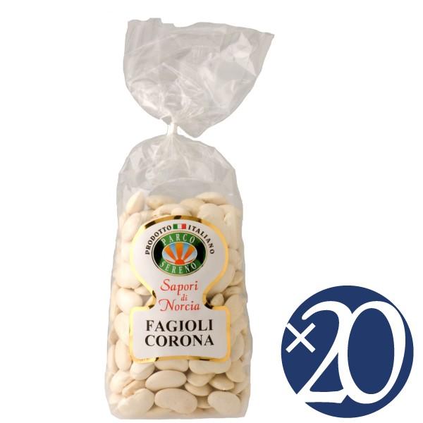 コローナ（白インゲン豆/大粒）/カステッルッチョ協同組合　400g×20袋　(豆類)　