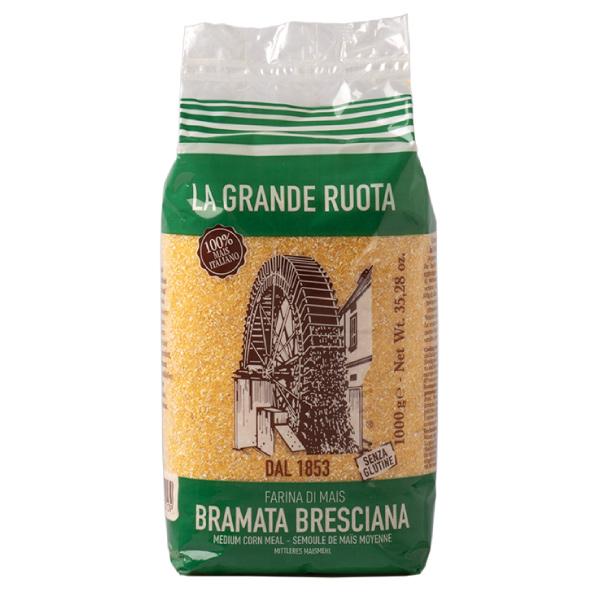 ※こちらの商品は取り寄せ商品となりますので、メーカー欠品の場合はご了承下さい。 　中挽きのとうもろこし粉。最も伝統的なスタイルのポレンタです。調理の際は塩、オリーブ・オイルやバターなどで味を調え、出来たものをそのまま固めて焼いたり、ソースを...
