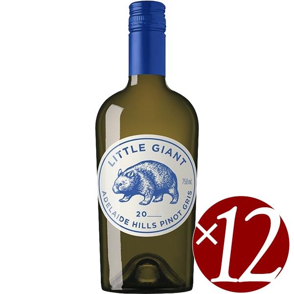 【ポイント2倍(25日まで)】リトルジャイアント　アデレードヒルズ ピノ・グリ/フォース ウェーブ ワイン　750ml×12本　(白ワイン）