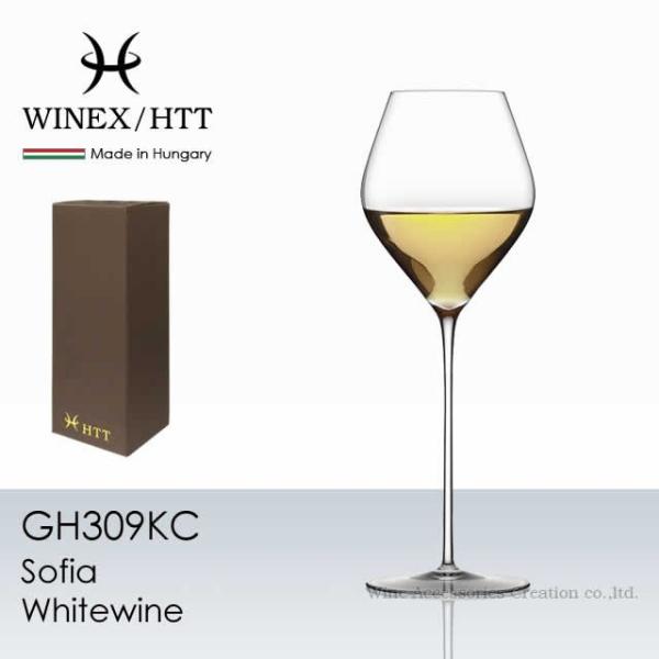 WINEX/HTT ソフィアホワイトワイン グラス １脚 正規品 GH309KC