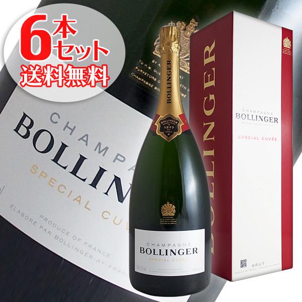 Bollinger Special Cuvee 750ml 6本セット 送料無料)6本セット ボランジェ スペシャル キュヴェ N.V年 ボランジェ