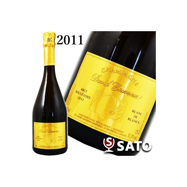 ダヴィット・クヴルール ブリュット・ミレジム 2011 ブラン・ド・ブラン シャンパーニュ 泡白 750ml