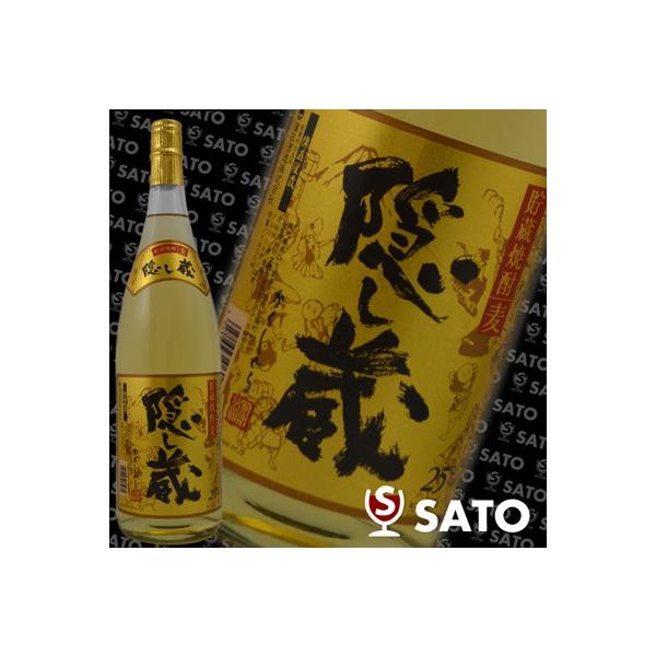 隠し蔵　 麦 　濱田酒造　瓶入　25度　1800ml