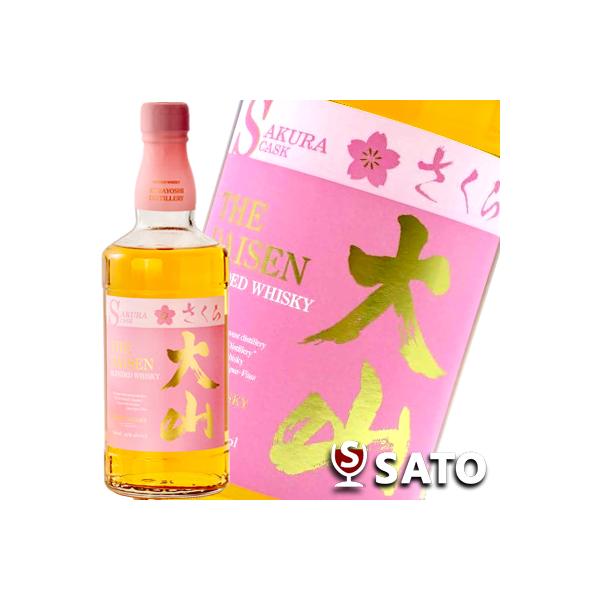大山　サクラカスク　マツイウイスキー　40度　700ml　THE DAISEN　ブレンデッドウイスキー