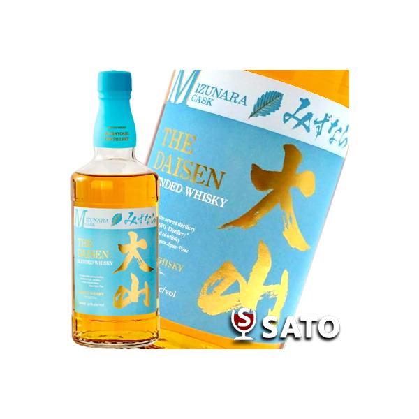 大山　ミズナラカスク　マツイウイスキー　40度　700ml　THE DAISEN　ブレンデッドウイスキー