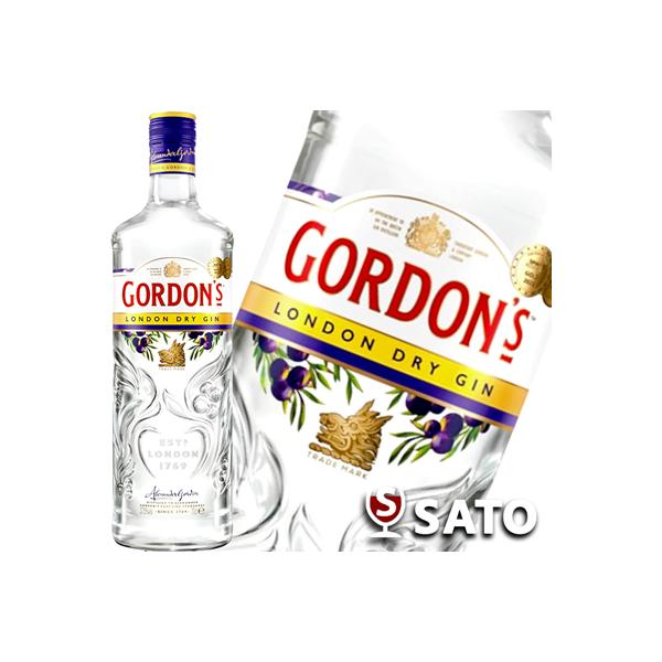 ゴードン・ロンドン・ドライ・ジン　37度以上　700ml　スピリッツ　カクテル