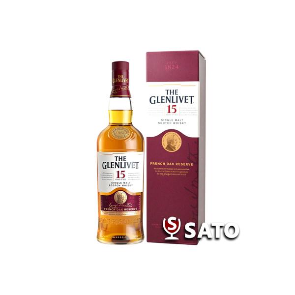 THE GLENLIVET 15 シングルモルトウイスキー ひろゆき ザ グレンリベット 15年 フレンチオーク リザーブの通信販売