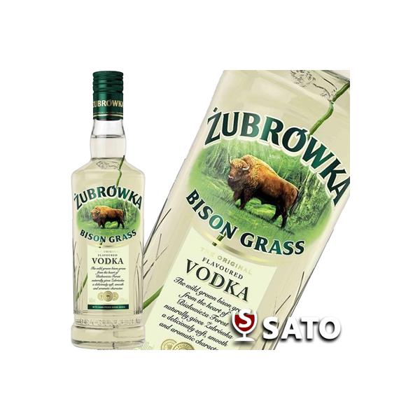 ズブロッカ　ウォッカ　37.5度　500ml