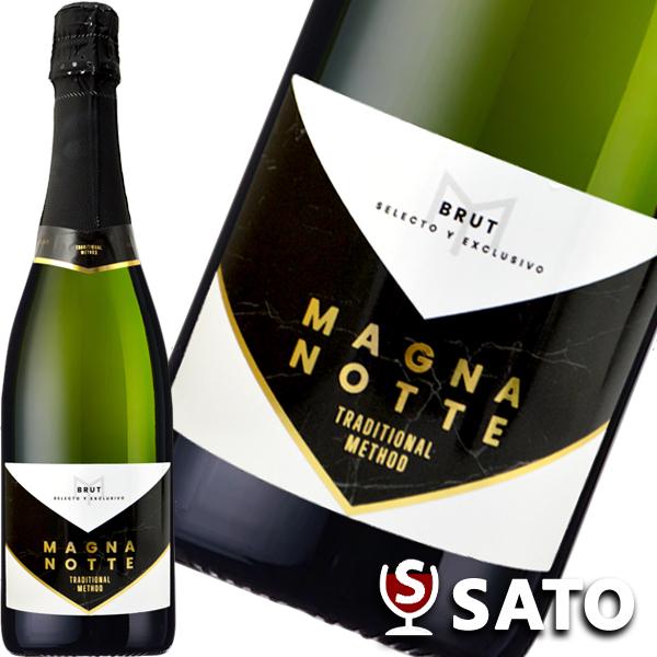 マグナ・ノット　ブリュット　ボデガス・ロペス・モレナス　泡白　750ml　スペイン　スパークリング　東京実業貿易