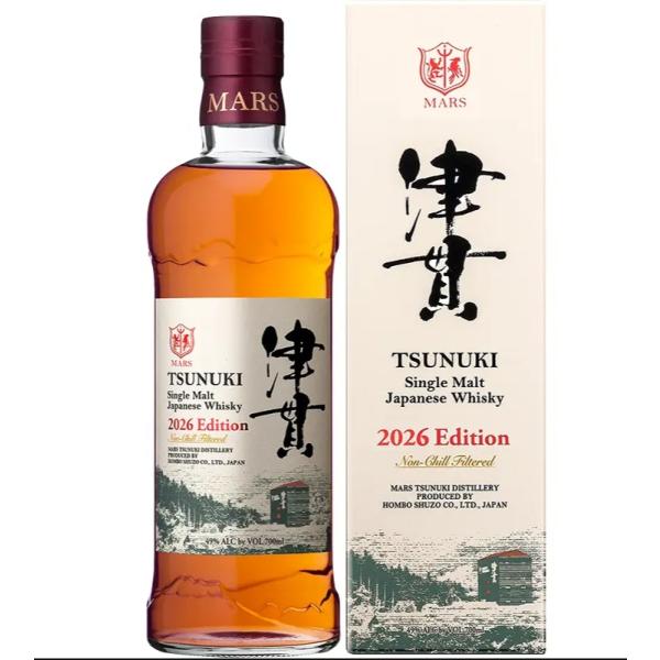 マルス ウイスキー 津貫 シングルモルト 2026 エディション : wine