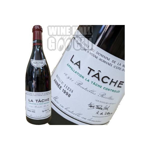 DRC LA TÂCHE 1998  750ml  ロマネコンティ ラ ターシュ ロマネコンティ ラ ターシュ 1998 ドメーヌ ド ラ ロマネ