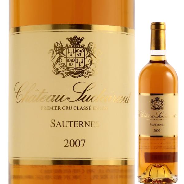 シャトー スデュイロー ソーテルヌ 貴腐ワイン 2007 白ワイン 甘口
