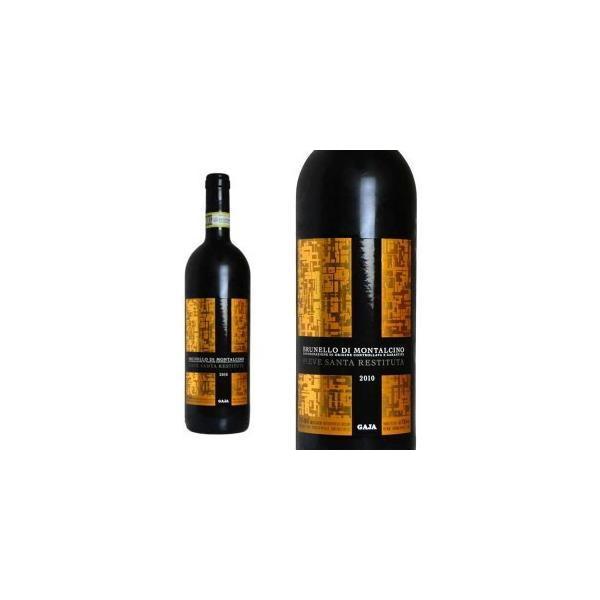 ブルネッロ・ディ・モンタルチーノ ピエヴェ・サンタ・レスティトゥータ 2010年 ガヤ社 家飲み