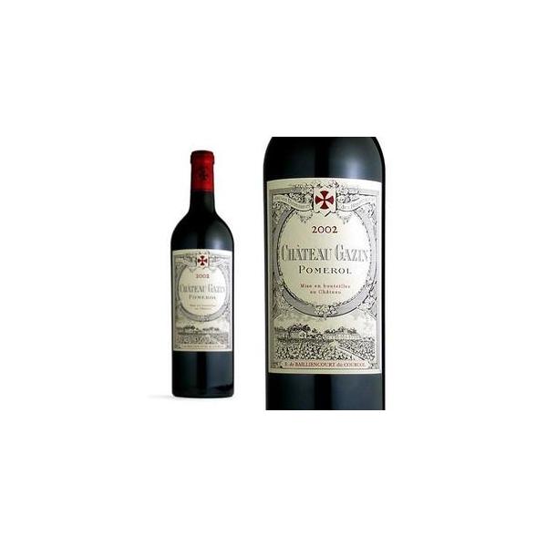 Château Gazin 2002 Pomerol 赤ワイン 750ml シャトー・ガザン 2002年 AOCポムロル （赤ワイン・フランス） 家飲み