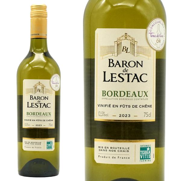 ボルドーページ バロン・ド・レスタック ブラン フット・ド・ジェーヌ 2023年