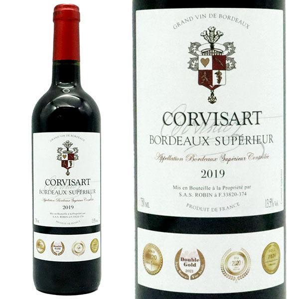 シャトー コルヴィサール 19 Aocボルドー シュペリュール 赤ワイン 辛口 ミディアム フルボディ 750ml うきうきワインの玉手箱 通販 Paypayモール