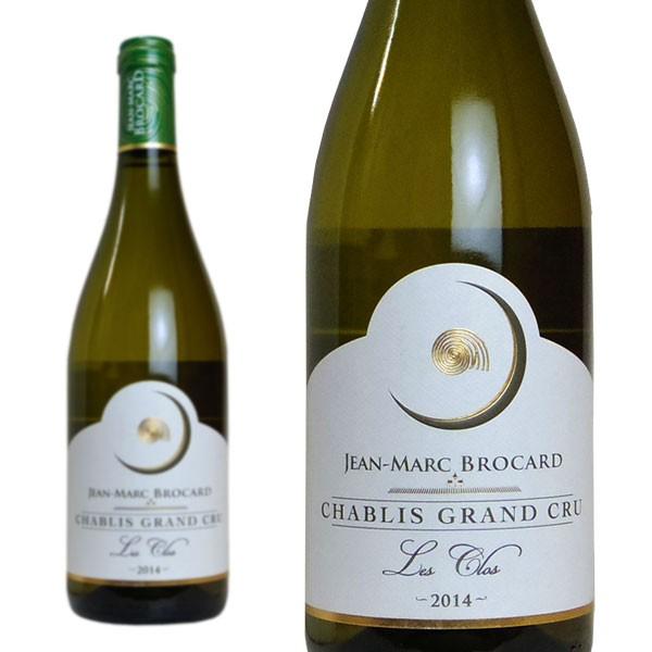 シャブリ・グラン・クリュ・レ・クロ2014ジャン・マルク・ブロカール白ワイン