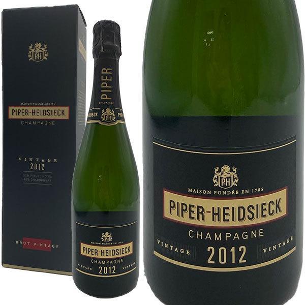 パイパー エドシック ブリュット ヴィンテージ 2012  750ml 箱付 パイパー・エドシック ブリュット・ヴィンテージ｜ワイン通販の