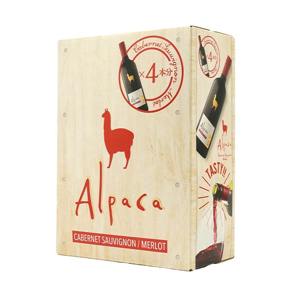 他サイト： 【大容量3L】サンタ ヘレナ アルパカ カベルネ メルロー 2024年 赤ワイン 3,000ml バッグ イン ボックス(ボックスワイン)の商品画像