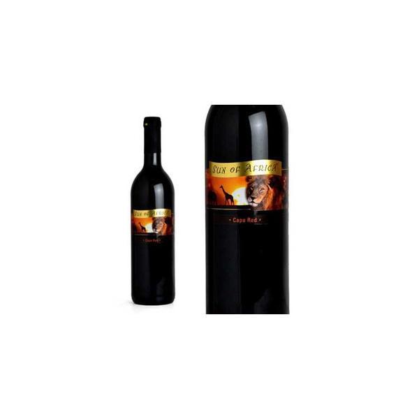 赤ワイン サン・オブ・アフリカ ケープ・レッド 750ml （南アフリカ