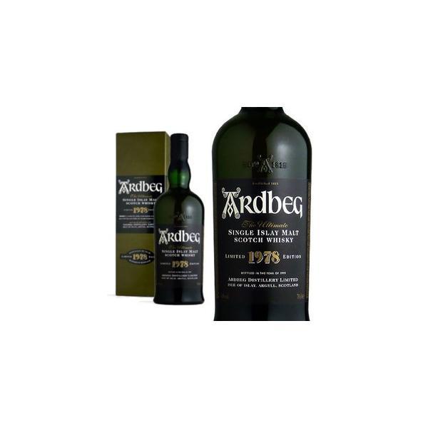 アードベッグ 1978年 700ml 43% 箱入り 説明書付き (シングル アードベッグ 1978年 700ml 43% 箱入り 説明書付き (シングル