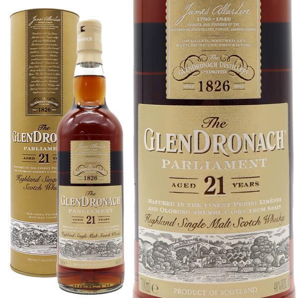 あすつく】【箱入 正規品】ザ グレンドロナック パーラメント 21年  