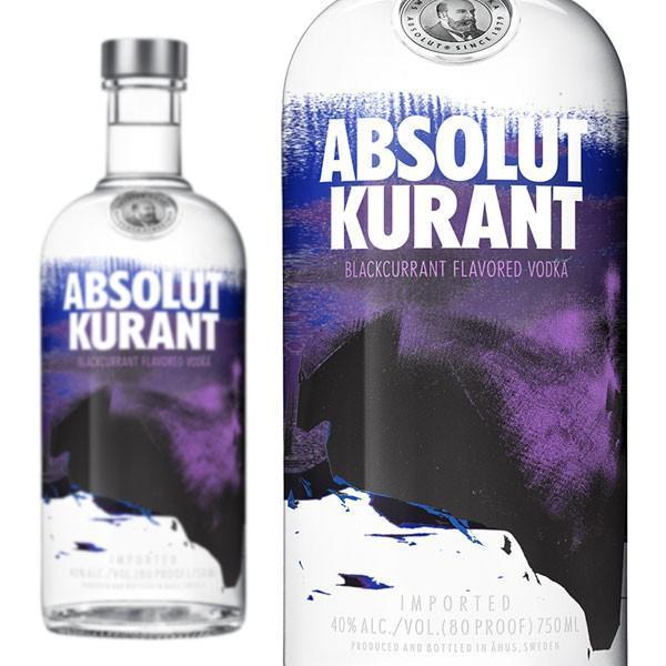 アブソルート ウォッカ カラント 40％ 750ml 正規品 家飲み : うきうき