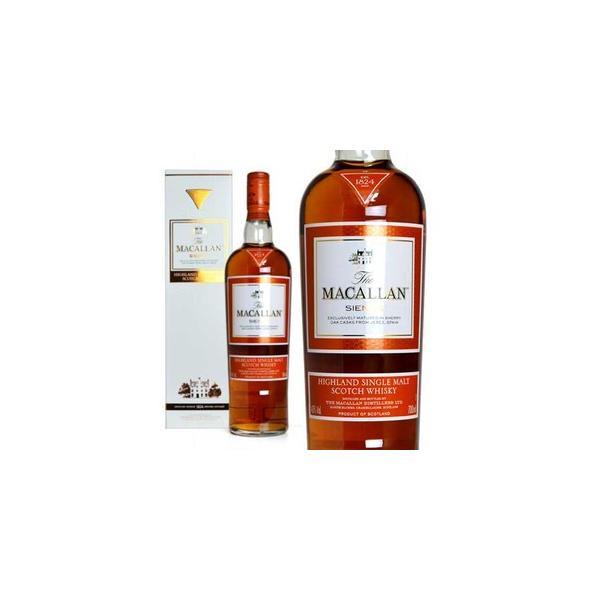 ザ・マッカラン シエナ 1824シリーズ 43% 700ml 箱入り ザ・マッカラン シエナ 1824シリーズ 43% 700ml 箱入り